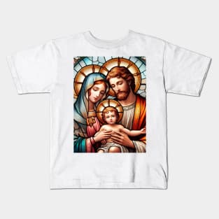 The family of Our Lord Jesus Christ little baby Kids T-Shirt
